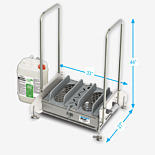 Footwear Sanitizing Station; HACCP SmartStep™, Best Sanitizers