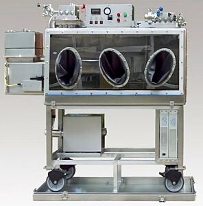Biosafety Cabinet: SEA-III Class III, 316 SS, 76" W x 25" D x 38" H, 3 Glove Ports, Germfree, 120 V